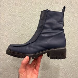 Maguire shearling Navy Winter Boots for Women